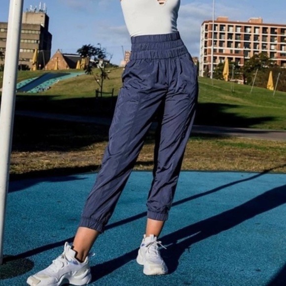 Free People Movement Pants - Free People The Way Home Joggers in Deep Sea‎ Size womens Small